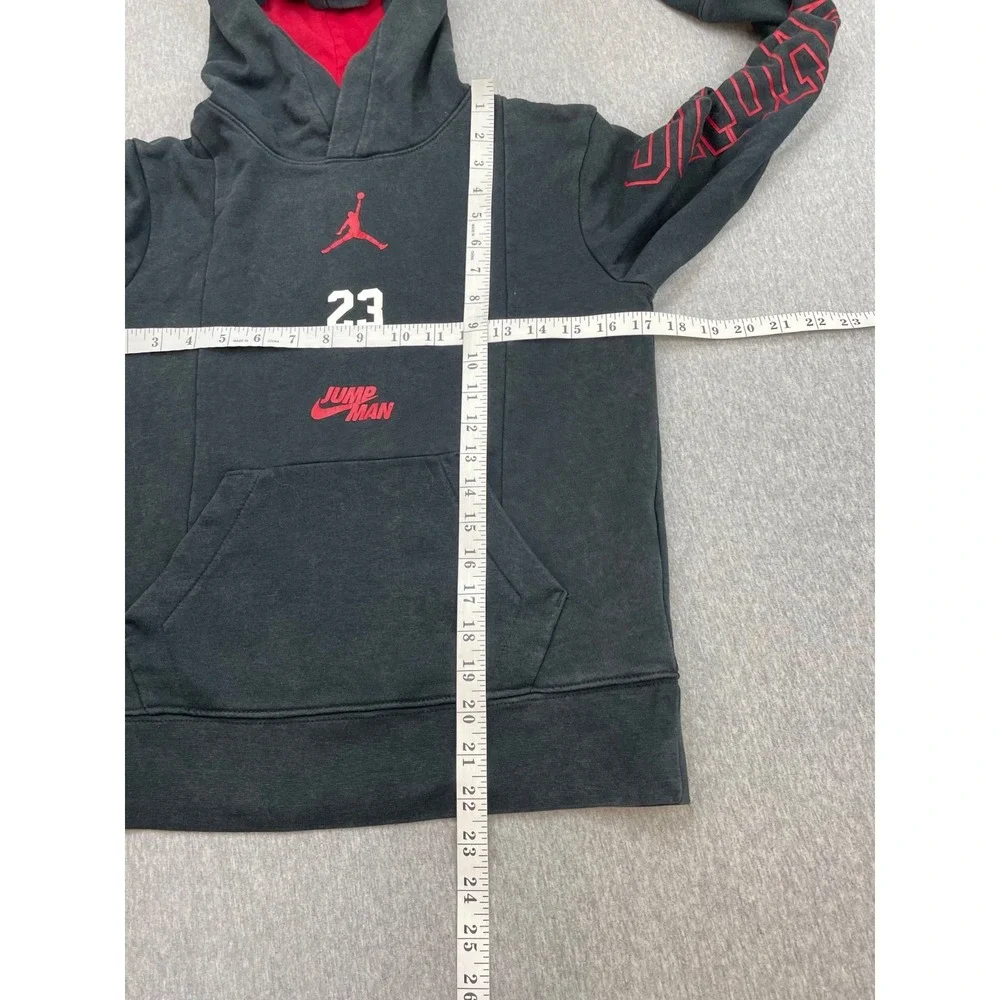 Nike Air Jordan Hoodie Boys Medium (10-12 Yrs) Cotton Blend Jump Man